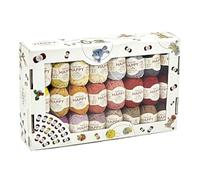 DMC Happy Chenille - Filo di velluto, 15 g, colori assortiti, 25 pezzi