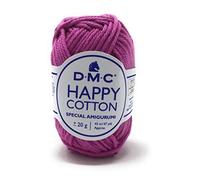 DMC - Happy cotton - Speciale Amigurumi - 100% cotone - Morbido e piacevole da lavorare | Gomitolo da 20 g - 43 m | 49 colori