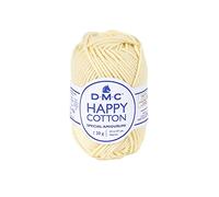 DMC - Happy cotton - Speciale Amigurumi - 100% cotone - Morbido e piacevole da lavorare | Gomitolo da 20 g - 43 m | 49 colori