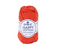 DMC - Happy cotton - Speciale Amigurumi - 100% cotone - Morbido e piacevole da lavorare | Gomitolo da 20 g - 43 m | 49 colori