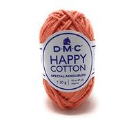 DMC - Happy cotton - Speciale Amigurumi - 100% cotone - Morbido e piacevole da lavorare | Gomitolo da 20 g - 43 m | 49 colori