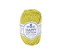 DMC - Happy cotton - Speciale Amigurumi - 100% cotone - Morbido e piacevole da lavorare | Gomitolo da 20 g - 43 m | 49 colori