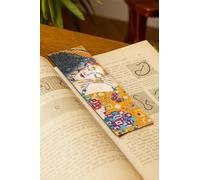 DMC - Il bacio di Gustav Klimt, Punto croce kit segnalibro avanzato