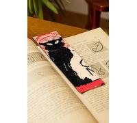 DMC - Il gatto nero di Théophile-Alexandre Steinlen, Kit segnalibro punto croce esperto