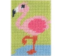 DMC - Kit Il fenicottero canovaccio XXL