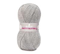 DMC - Knitty 4 Glitter - Tocco metallizzato | Ideale per tutti i tipi di creazioni - Ferri n. 4 | 50 g - 148 m - 5 colori disponibili