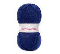 DMC - Knitty 4 Glitter - Tocco metallizzato | Ideale per tutti i tipi di creazioni - Ferri n. 4 | 50 g - 148 m - 5 colori disponibili