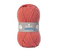 DMC - Knitty 6 - Gomitolo da 100 g - 137 m | Piacevole da lavorare - Alta qualità | 27 colori disponibili
