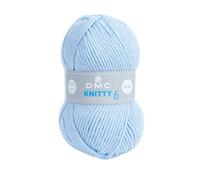 DMC - Knitty 6 - Gomitolo da 100 g - 137 m | Piacevole da lavorare - Alta qualità | 27 colori disponibili