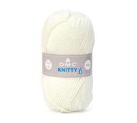 DMC - Knitty 6 - Gomitolo da 100 g - 137 m | Piacevole da lavorare - Alta qualità | 27 colori disponibili