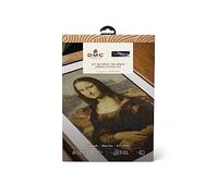DMC - La Gioconda di Leonardo da Vinci, Le Louvre, Kit Punto Croce avanzato