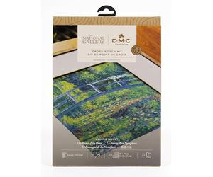 DMC - Lo stagno delle ninfee di Monet, The National Gallery Kit Punto croce avanzato