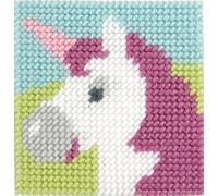 DMC - L'unicorno Kit canovaccio XXL