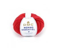 DMC - Merino Essentiel 3, 200 m | 50% Lana, 50% Acrilico - Ideale per tutti i tipi di capi | 24 colori