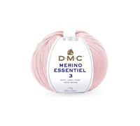 DMC - Merino Essentiel 3, 200 m | 50% Lana, 50% Acrilico - Ideale per tutti i tipi di capi | 24 colori