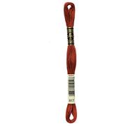 DMC - Mouliné Spécial 117MC, 100% cotone - Si adatta a tutte le tecniche di ricamo e a tutti i supporti, ideale per il punto croce | Matassine da 8 m - 6 capi, disponibile in 500 colori