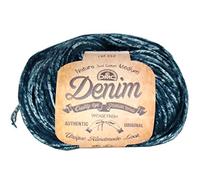 DMC - Natura Denim - Ideale per abbigliamento e accessori di moda - Uncinetto n. 4 / Ferri n. 4 e n. 5 | 50 g - 75 m - 8 colori disponibili