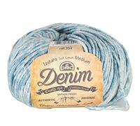DMC - Natura Denim - Ideale per abbigliamento e accessori di moda - Uncinetto n. 4 / Ferri n. 4 e n. 5 | 50 g - 75 m - 8 colori disponibili