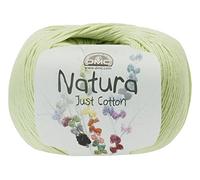 DMC Filato per maglia e uncinetto Natura Just Cotton - 100% cotone, 50 g (155 m) - Verde chiaro N12