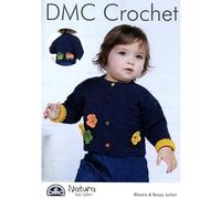 DMC Natura Just Cotton 4 Ply Crochet Pattern - Cardigans Pattern