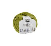 DMC - Natura Medium - Gomitolo di filato da maglia e uncinetto | 100% cotone - ideale per capi d'abbigliamento e decorazione casa | 50 g - 75 m | 27 colori