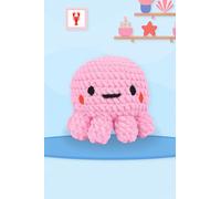 DMC - Ollie the Octopus XL Amigurumi uncinetto kit intermedio
