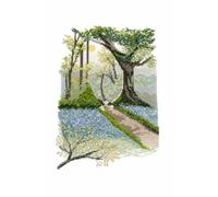 DMC - Paesaggio primaverile di Marie-Dominique Procureur - Punto croce kit intermedio