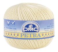 DMC Filato per maglia e uncinetto Petra 53823 100% cotone Misura 5 Giallo chiaro