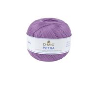 DMC - Petra - Filato da maglia e uncinetto | 100% cotone - Ideale per abbigliamento, baby, accessori e decorazione casa