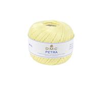 DMC 993A-5-05727 Petra Filato Misura 5, Cotone, Giallo, 9x9x8 cm, 400 unità