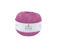 DMC Petra - Gomitolo di Filo, 100% Cotone, Misura: 5, Colore: Rosa.
