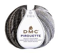DMC - Pirouette, effetto multicolore - Caldo, morbido e leggero | Ideale per tutti i capi di abbigliamento | 200 g, 500 m, 10 colori