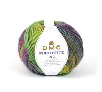 DMC - Lana Pirouette XL, effetto multicolore - Misto Lana | Ideale per tutti i capi di abbigliamento | 200 g, 300 m, 5 colori (1100)