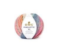 DMC - Lana Pirouette XL, effetto multicolore - Misto Lana | Ideale per tutti i capi di abbigliamento | 200 g, 300 m, 5 colori (1101)