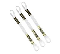 DMC - Set di 3 matassine Mouliné Spécial 117MC BIANCO - Filo da ricamo 100% cotone - Si adatta a tutte le tecniche di ricamo e a tutti i supporti, ideale per il punto croce