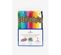 DMC - Assortimento Mouliné 4 mt - Colori "Passion", 100% cotone - 12 matassine di 4 metri | Colori assortiti, filato da ricamo, ideale per punto croce, braccialetti dell'amicizia, attività creative