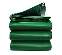 DMCHENGMA Telone Impermeabile Resistente 2,5x2,5m/2,5mx3m/2,5mx4m/3mx6m 450g/m² Telo di Copertura in PVC Verde, con Occhielli rinforzati Tenda Multiuso per teloni per Uso Esterno(1x2m)