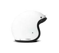 DMD Retro Solid Bianco Casco Jet (Bianco) TG: M (57)