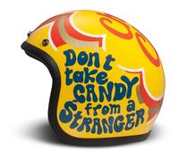 DMD Retro Candy Casco Jet unisex giallo, taglia S