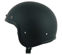 DMD Retro Nero Opaco Casco Jet (Nero Opaco) TG: S (55)