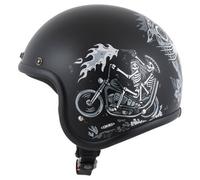 DMD Retro Ghost Rider Casco Jet M