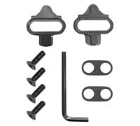 DmDoyy Set Di Tacchette Per Pedali SPD Pedale Autobloccanti Scarpe, Tacchette Per Pedali MTB, Mountain Bike Ciclismo Universali Tacchette Bici Compatibili