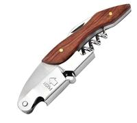DmDoyy Tire Bouchon, Palissandro Naturale & Apribottiglie In Acciaio Inox Coltelli Da Sommelier Con Apribottiglie E Tagliacapelli, Qualità Hotel E Ristorante