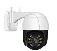 DMETE 1080P PTZ IP Camera Outdoor 4X Digital Zoom AI Human Detect Wireless H.265 P2P Audio 2MP 3MP Telecamera CCTV di sicurezza Installazione semplice(1080P Add 128G Card)