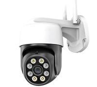 DMETE 5MP Cloud Camera Ai Human Detection Auto Tracking CCTV Video Surveillance Outdoor 1080P Audio bidirezionale PTZ IP Installazione semplice(2MP NO SD Card)