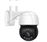 DMETE 5MP PTZ Camera Outdoor 1080P 4X Zoom Ai Human Detection IP 3MP Auto Tracking CCTV Wireless Installazione semplice(3MP NO SD Card)