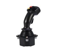 DMETE Joystick di controllo 60A-2M2 Hall Rocker, Joystick for macchinari agricoli, Leva di controllo industriale a quattro assi for macchinari di ingegneria Manovra sicura(12-24V output 0-5V)