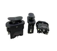 DMETE Joystick di controllo Interruttore a bilanciere a tre posizioni INTERRUTTORI DEL PANNELLO M Mantenimento a tre posizioni Manovra sicura(Round cap,Noir)