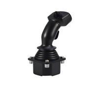 DMETE Joystick di controllo Joystick di ingegneria 60A, joystick a 4 assi, macchinari di ingegneria, carrello elevatore, robot industriale Manovra sicura(DC12-24V output 0-5V)