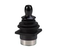 DMETE Joystick di controllo Joystick Hall a due assi SMC30B Joystick di controllo elettrico a bilanciere industriale a due assi, impugnatura in lega di alluminio Manovra sicura(Output USB2.0-HID)